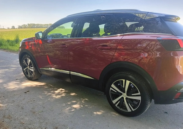 Peugeot 3008 cena 77000 przebieg: 97000, rok produkcji 2017 z Krotoszyn małe 254